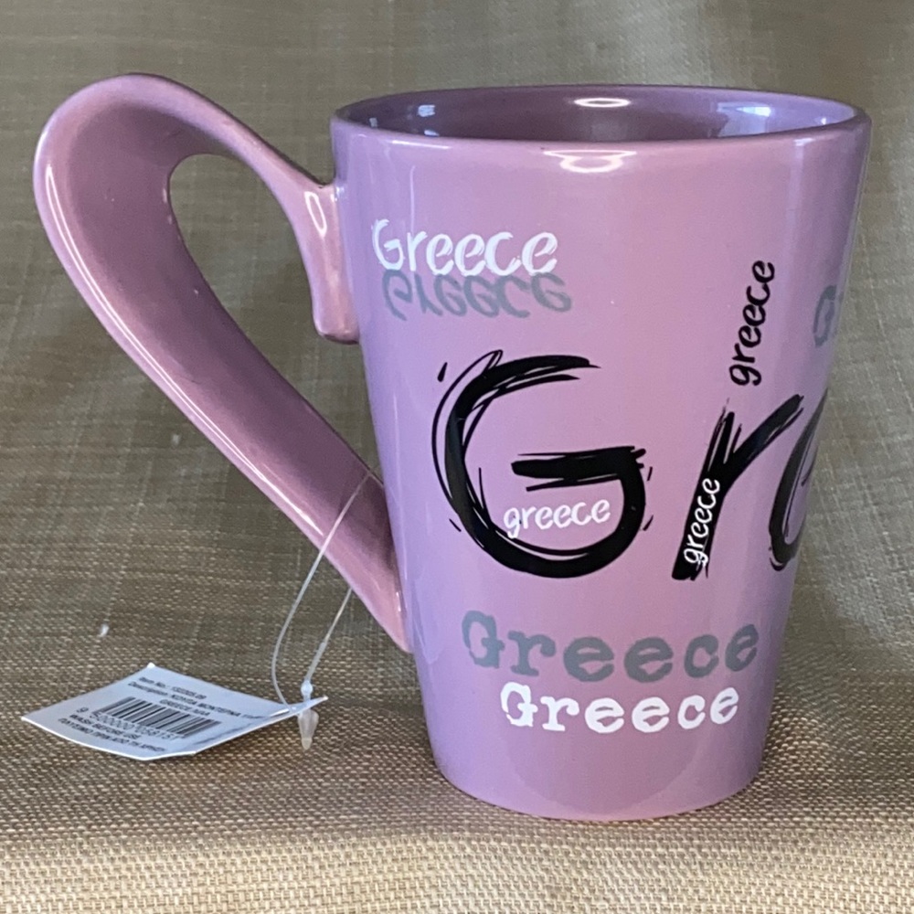 Ελλαδα | Greece | Coffee Tea Mug | Purple